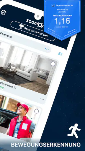 ZoomOn Überwachungskamera screenshot