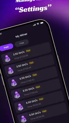 Zoxni Mining: Cloud Miner screenshot