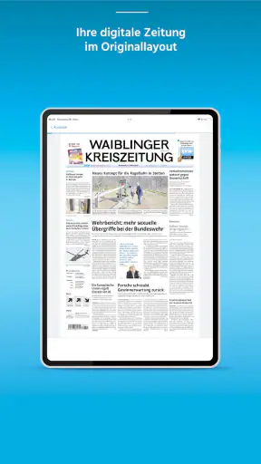 ZVW ePAPER screenshot