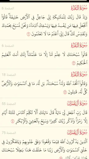 القرآن الكريم كامل بدون انترنت screenshot