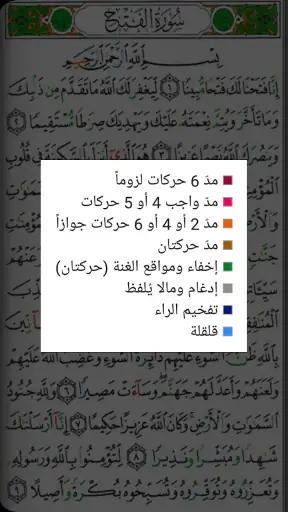 القرآن الكريم - مصحف التجويد ا screenshot