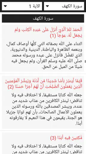 القرآن الكريم - مصحف التجويد ا screenshot