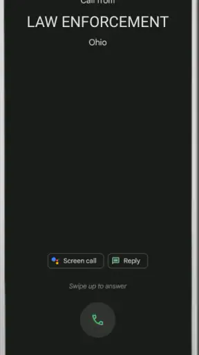 10-21 Police Phone screenshot