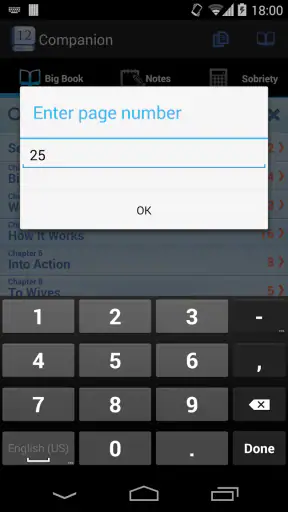 12 Steps AA Companion screenshot