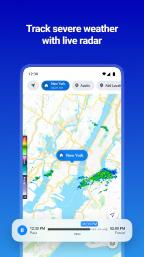 1Weather Forecasts & Radar screenshot