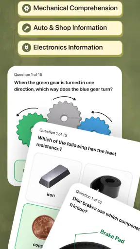 2026 ASVAB Practice Test Prep screenshot