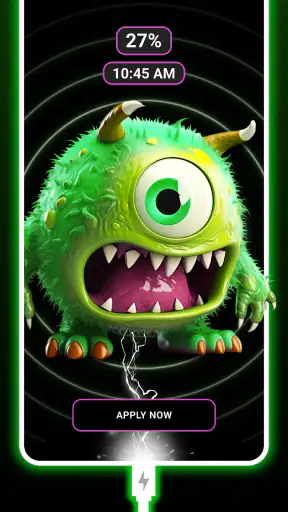 3D Battery Charging Animation screenshot