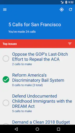 5 Calls: Contact Your Congress screenshot