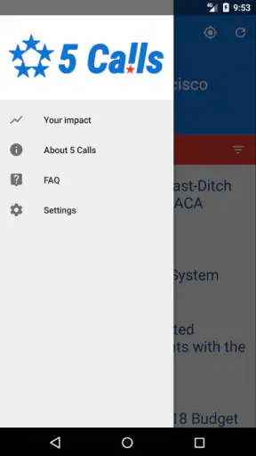 5 Calls: Contact Your Congress screenshot