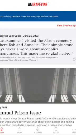 AA Grapevine screenshot