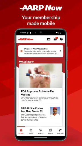 AARP Now screenshot
