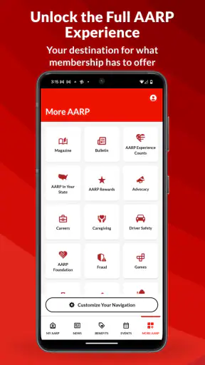 AARP Now screenshot