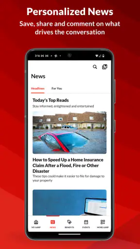 AARP Now screenshot