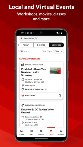 AARP Now screenshot