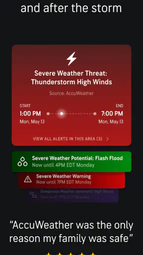 AccuWeather: Weather Radar screenshot