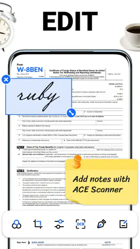 ACE Scanner - PDF Scanner App screenshot