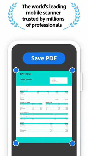 Adobe Scan AI PDF Scanner, OCR screenshot