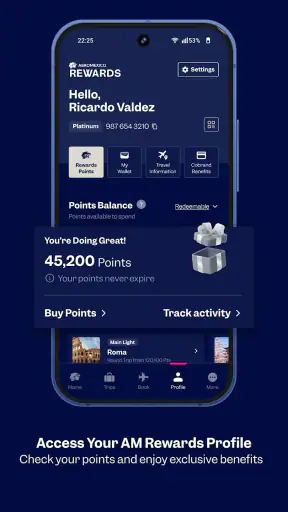 Aeromexico screenshot