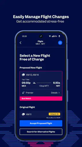 Aeromexico screenshot