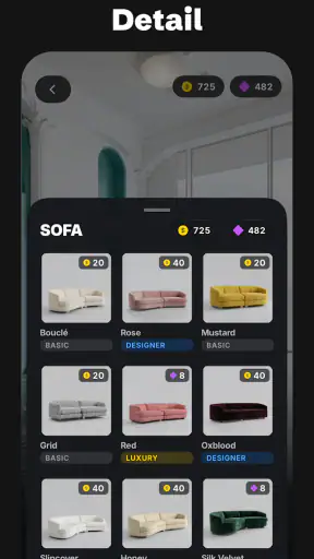 Aesthetic - Decorate & Design screenshot