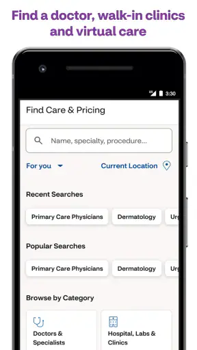 Aetna Health screenshot
