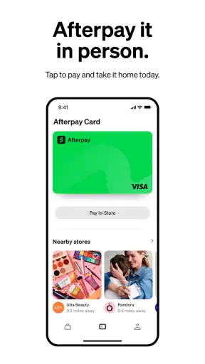 Afterpay: Pay over time screenshot