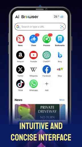 Ai Browser - Smarter & Safer screenshot