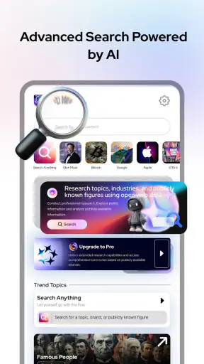 AI Deep Search Assistant screenshot