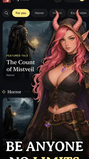 AI Dungeon Master & RPG Fablia screenshot