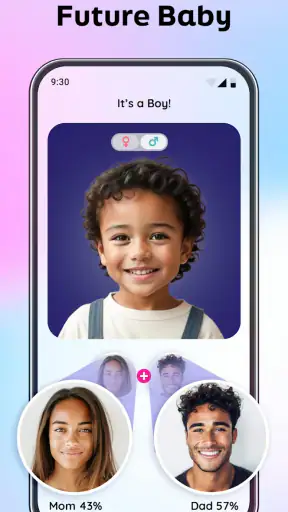 AI Baby Generator: Future Face screenshot