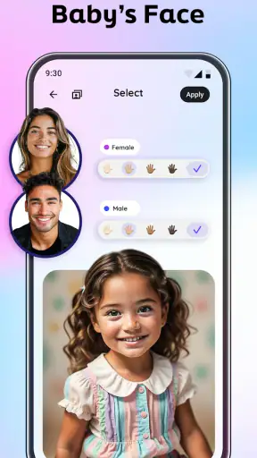 AI Baby Generator: Future Face screenshot