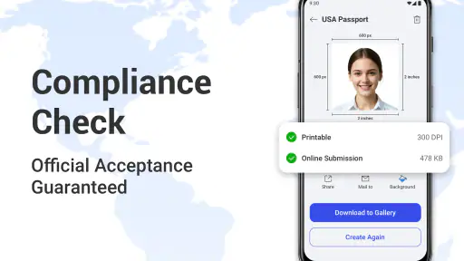 AI Passport & ID Photo Maker screenshot