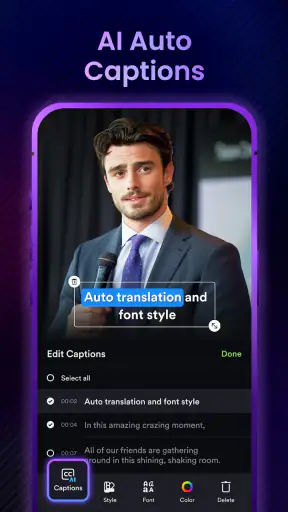 AI Video Editor: ShotCut AI screenshot