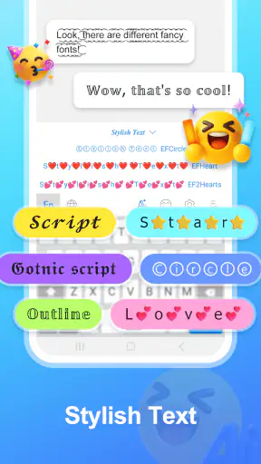 AImoji Keyboard - AI Stickers screenshot