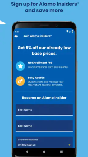 Alamo - Car Rental screenshot