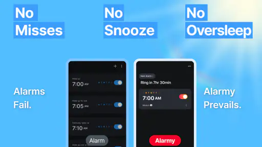 Alarmy - Alarm Clock & Sleep screenshot