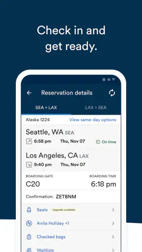 Alaska Airlines - Travel screenshot