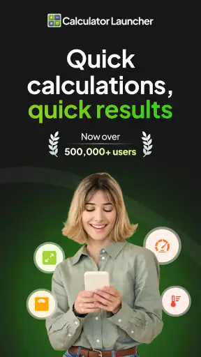 All-in-one Calculator Launcher screenshot
