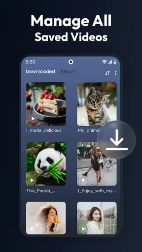 All video downloader and saver screenshot
