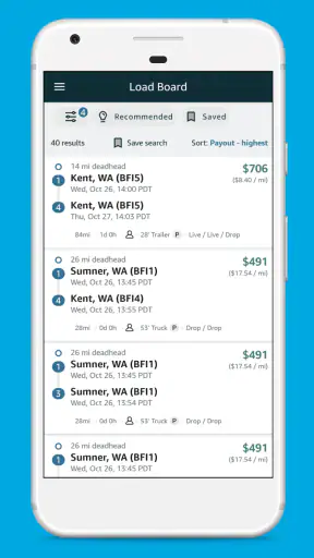 Amazon Relay screenshot