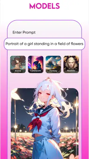 Animagic: Anime Art Generator screenshot