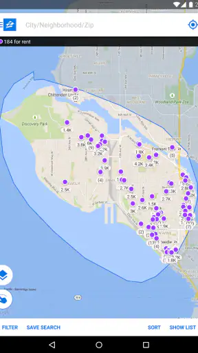 Apartments & Rentals - Zillow screenshot