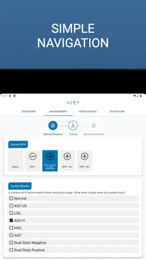 ASCCP Management Guidelines screenshot