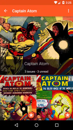 Astonishing Comic Reader screenshot