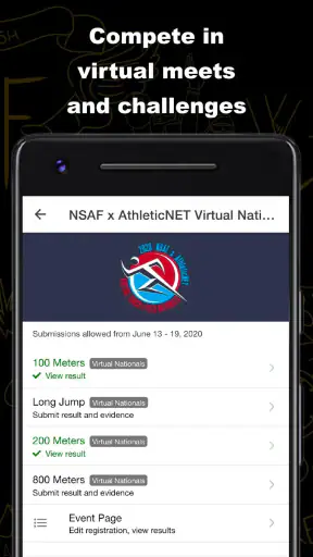 AthleticAPP screenshot
