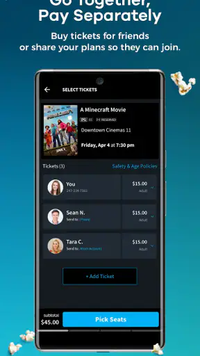 Atom - Movie Tickets & Times screenshot