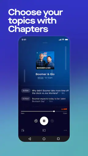 Audacy: Radio & Sports Talk screenshot