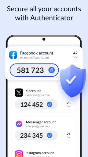 Authenticator App - SafeAuth screenshot