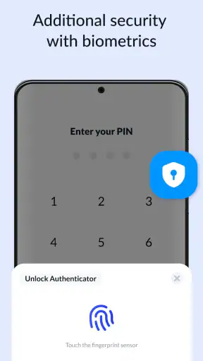 Authenticator App - SafeAuth screenshot