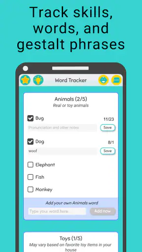 Autism Speech and Language screenshot